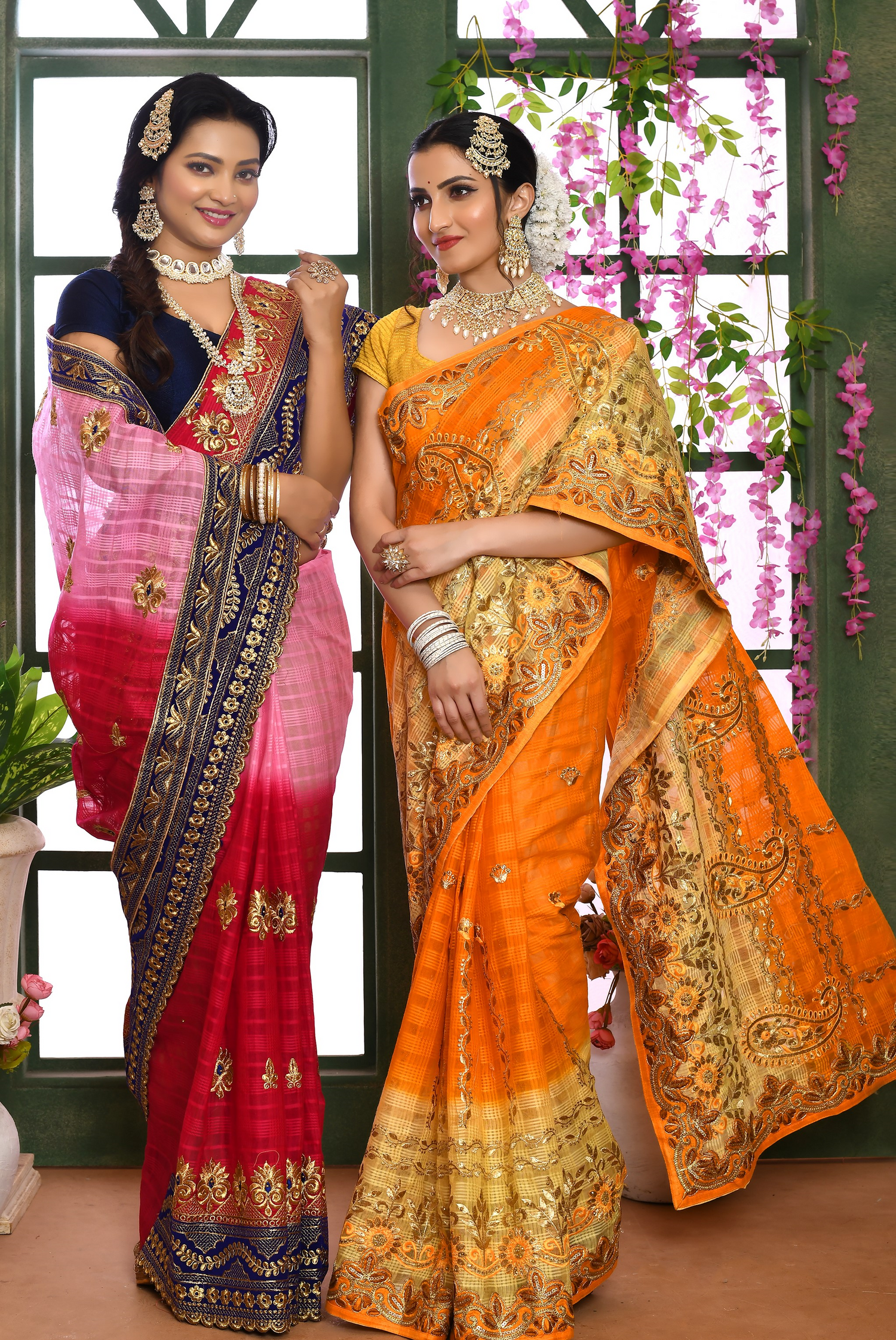 Embroidered Sarees
